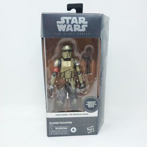 Hasbro Star Wars The Mandalorian Black Series SHORETROOPER Carbonized 6" Figure